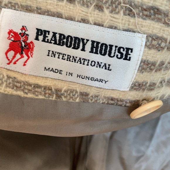 Peabody House Romania Skirt Suit size Medium 9/10 vintage - Picture 6 of 6